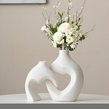 AMPHORA WHITE (midium) 花瓶 AMPHORA WHITE (midium) 花瓶